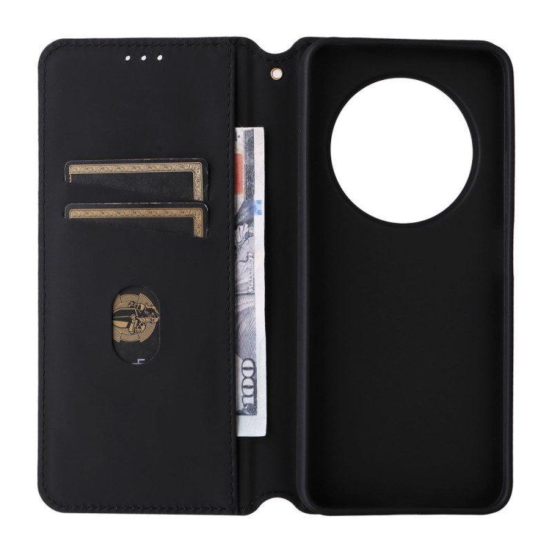 Flip Case Poco C75 Rautenmuster