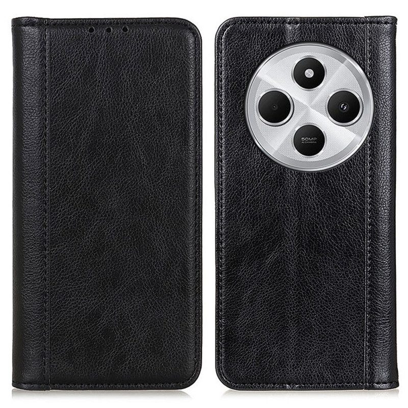 Flip Case Poco C75 Spaltleder