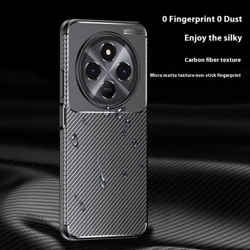 Hülle Für Poco C75 Flexible Kohlefaser