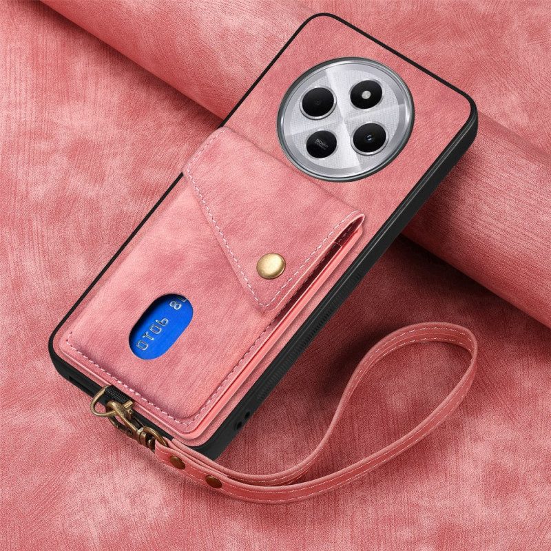 Hülle Für Poco C75 Kartenhalter Und Halterung Im Retro-stil