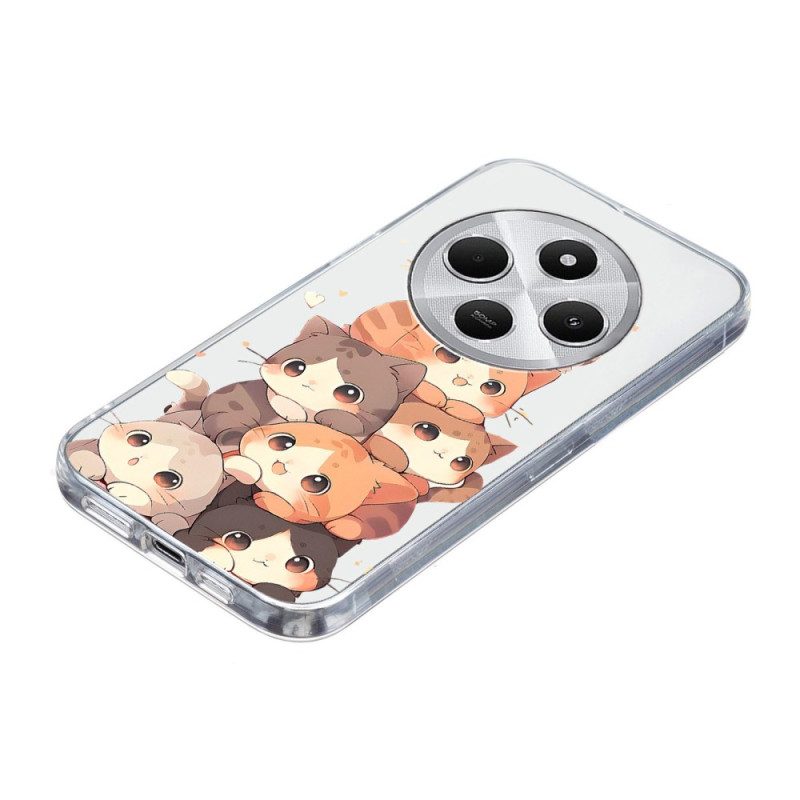 Hülle Für Poco C75 Katzenmotiv