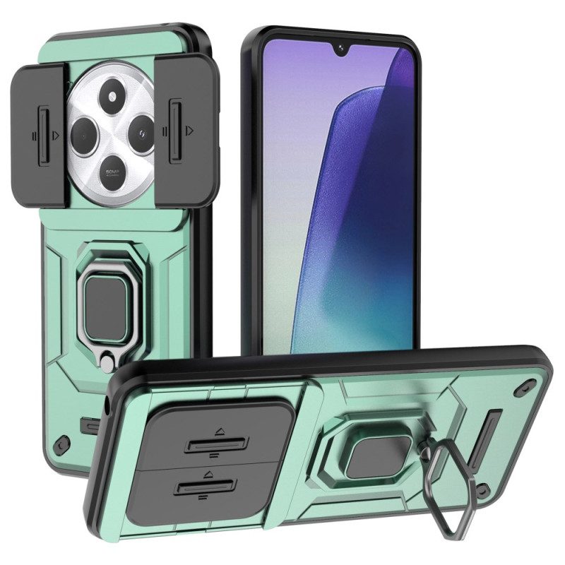 Hülle Für Poco C75 Robuste Ringhülle Mit Verschiebbarem Linsenschutz