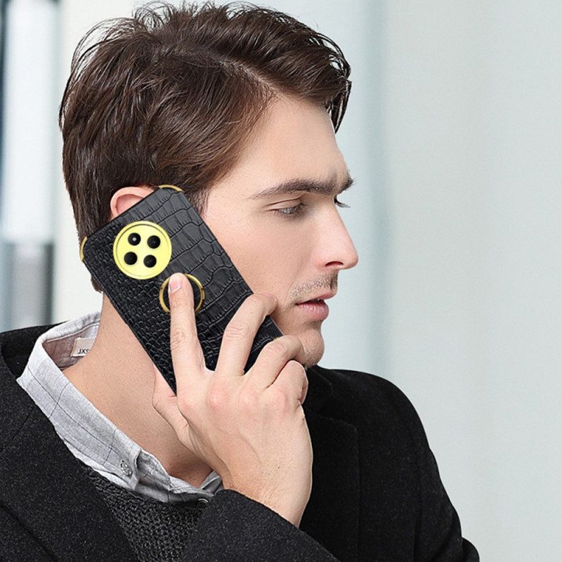 Hülle Poco C75 Handyhülle Krokodil-design Mit Ständer