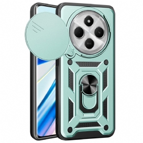 Hülle Poco C75 Handyhülle Schiebe-kameraabdeckung Und Ständer