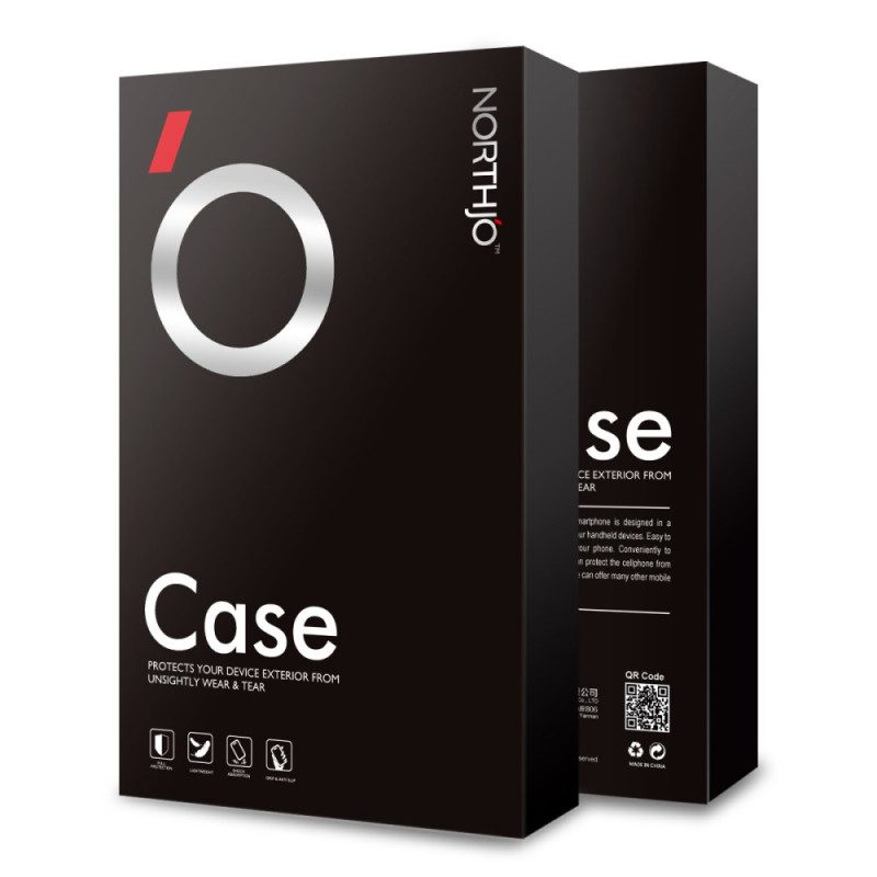 Hülle Poco C75 Handyhülle Transparent Mit Displayschutzfolie Aus Gehärtetem Glas Northjo