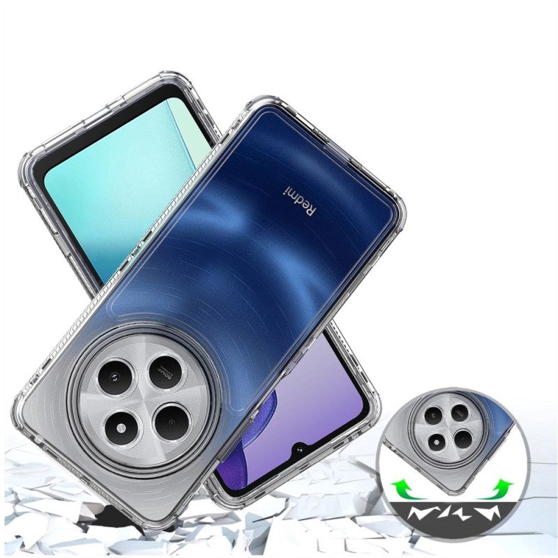 Hülle Poco C75 Handyhülle Transparent Mit Frontrahmen