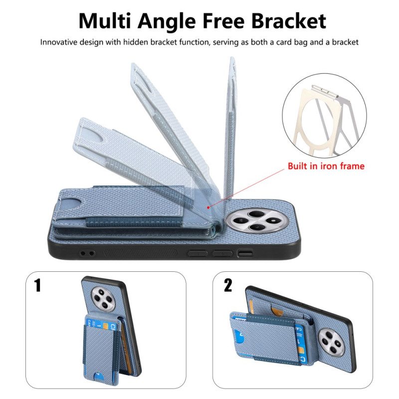 Hülle Poco C75 Kartenhalter Und Ständer Aus Carbonfaser