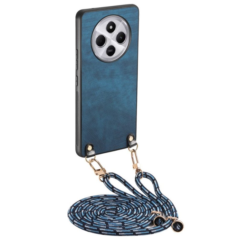 Hülle Poco C75 Retro-lederoptik