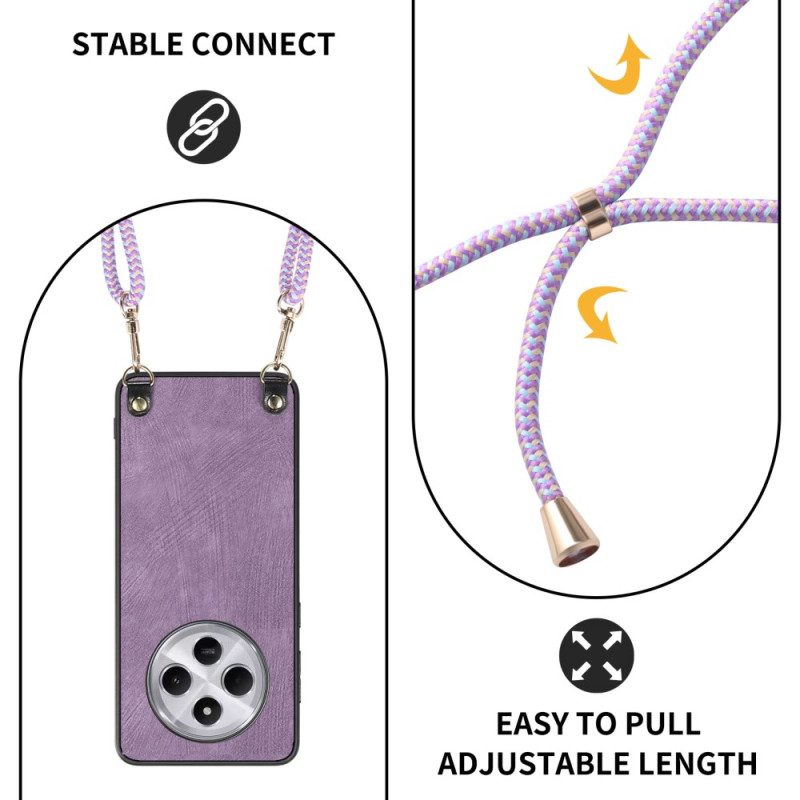 Hülle Poco C75 Retro-lederoptik