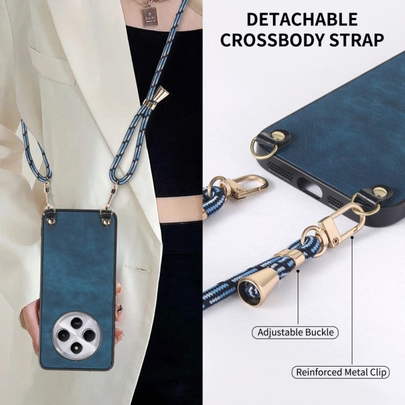 Hülle Poco C75 Retro-lederoptik