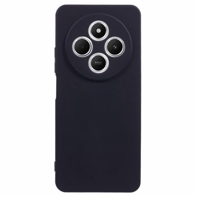 Hülle Poco C75 Silikon Mit Displayschutzfolie Aus Gehärtetem Glas