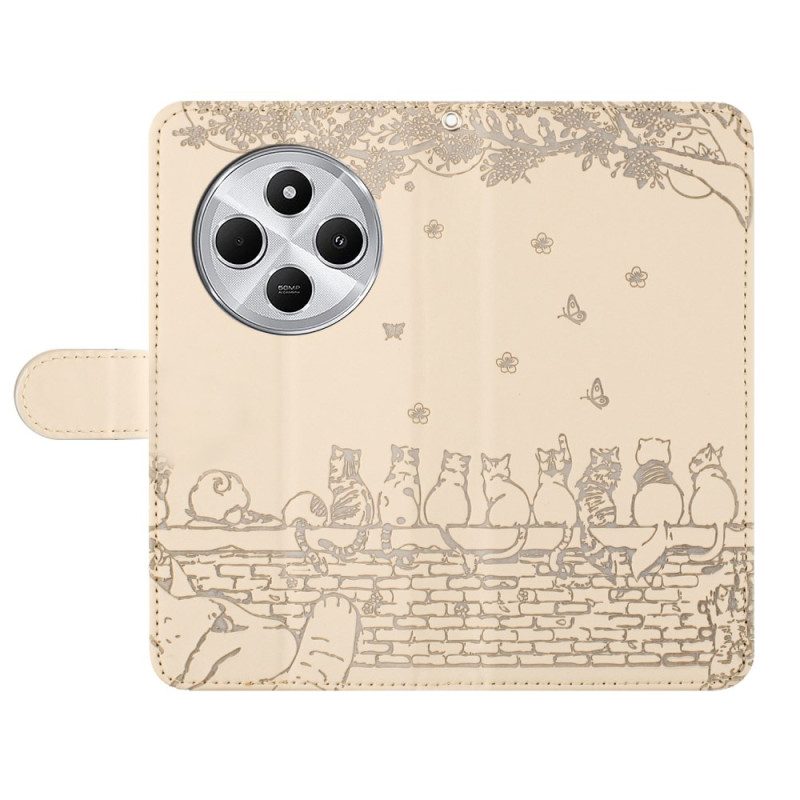 Lederhüllen Für Poco C75 Katzen Mit Riemen