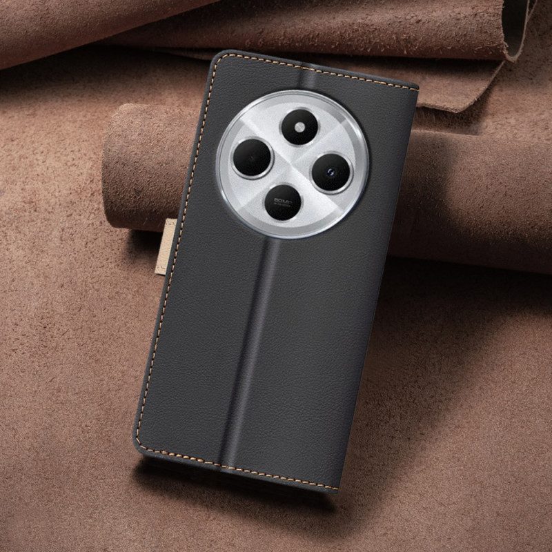 Lederhüllen Für Poco C75 Zweifarbig Binfen Color