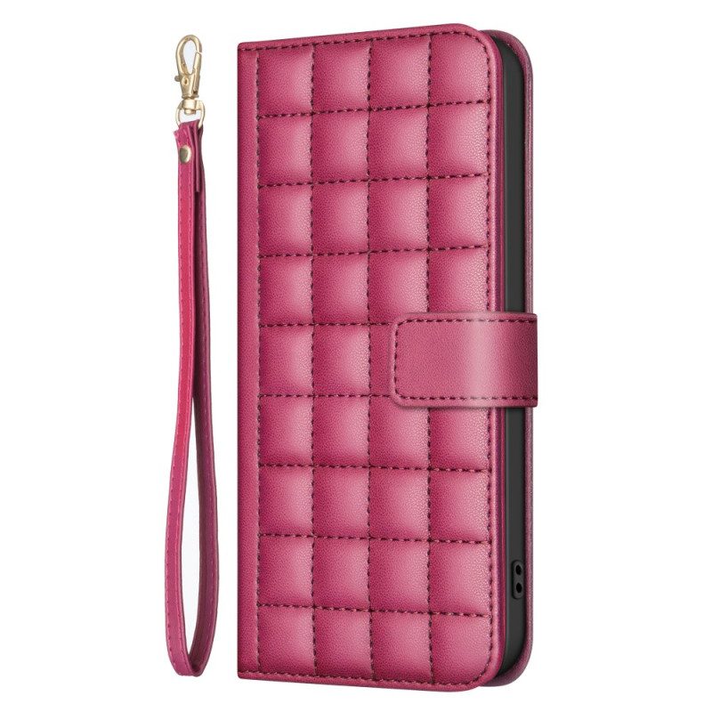 Lederhüllen Poco C75 Handyhülle Binfen Color Steppjacke