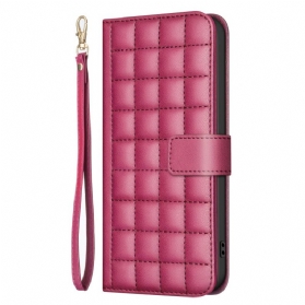 Lederhüllen Poco C75 Handyhülle Binfen Color Steppjacke