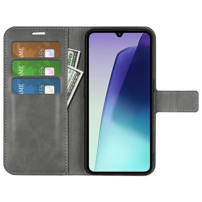 Lederhüllen Poco C75 Handyhülle Lederoptik