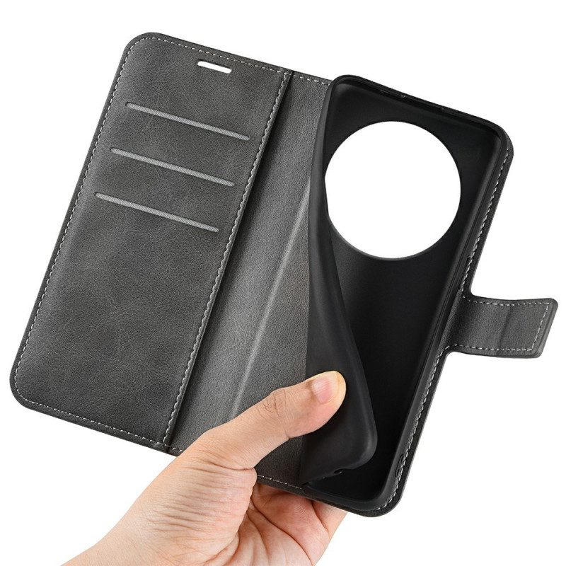 Lederhüllen Poco C75 Handyhülle Lederoptik