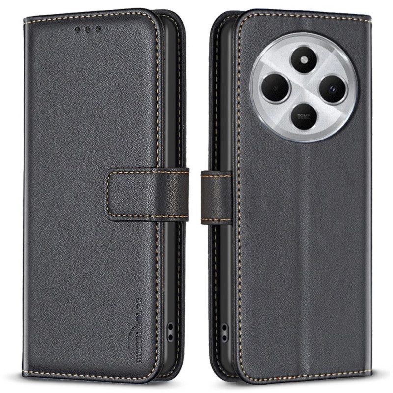 Lederhüllen Poco C75 Klassische Farbe