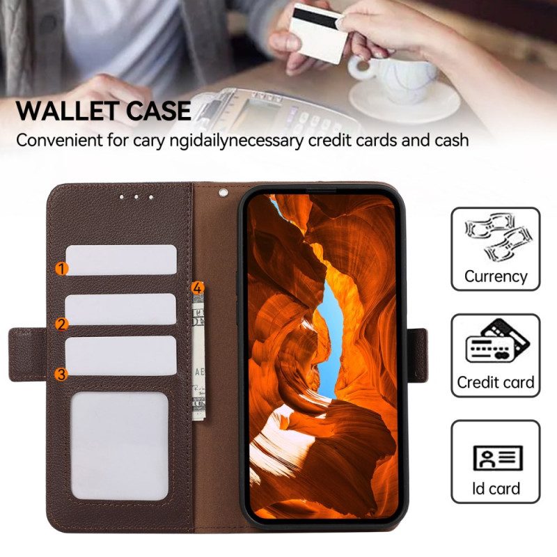 Lederhüllen Poco C75 Klassisches Design