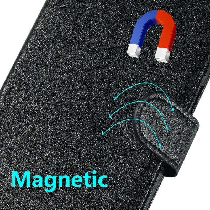 Lederhüllen Poco C75 Kunstlederriemen Mit Goldenen Rosen