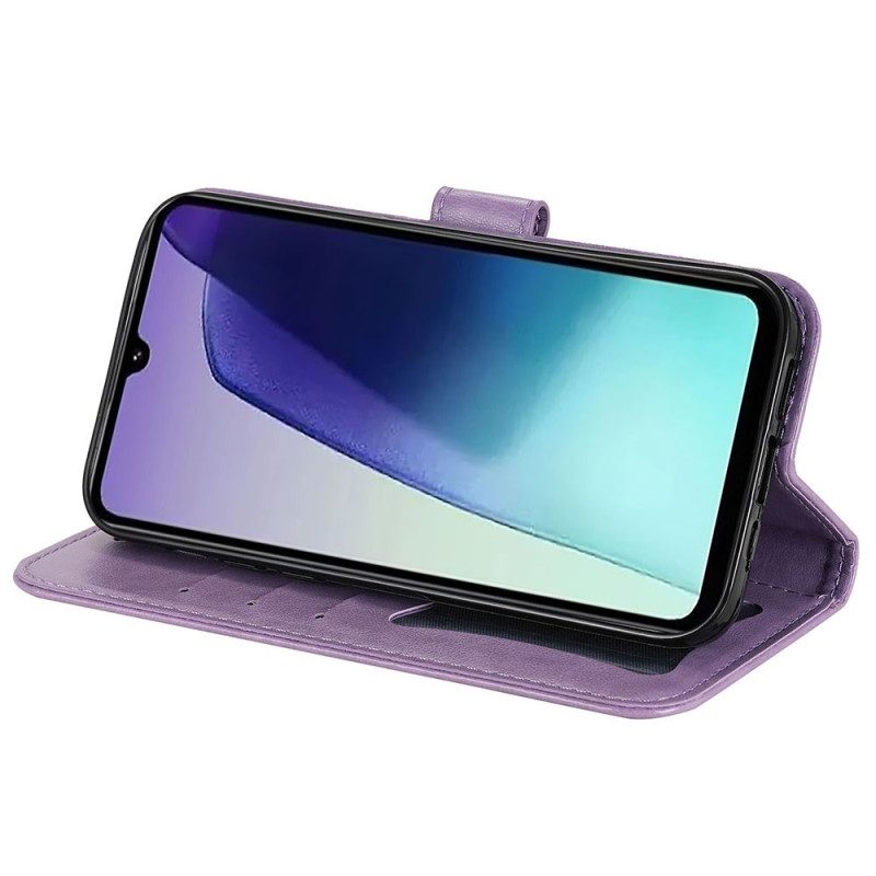 Lederhüllen Poco C75 Mandala-print Mit Lanyard