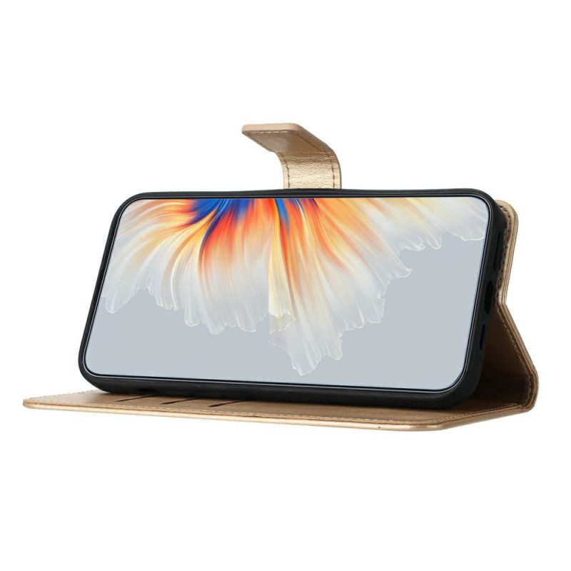 Lederhüllen Poco C75 Mandala-print Mit Lanyard