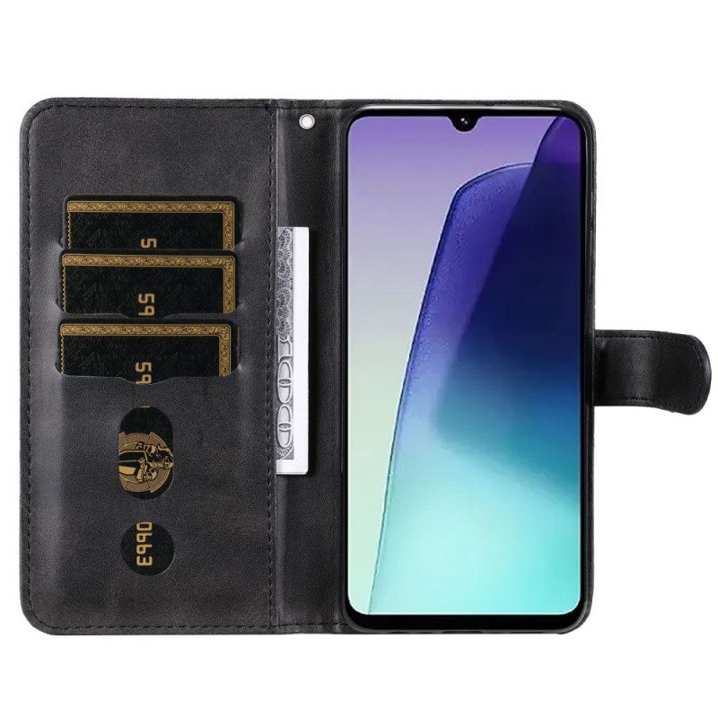 Lederhüllen Poco C75 Reißverschluss