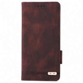 Lederhüllen Poco C75 Vintage-design