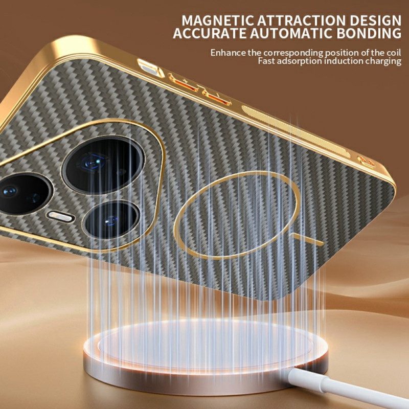 Hülle Für Huawei Pura 80 Pro Carbonfaser-textur