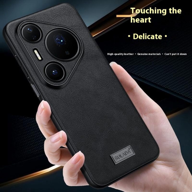 Hülle Für Huawei Pura 80 Pro Sulada Lederoptik