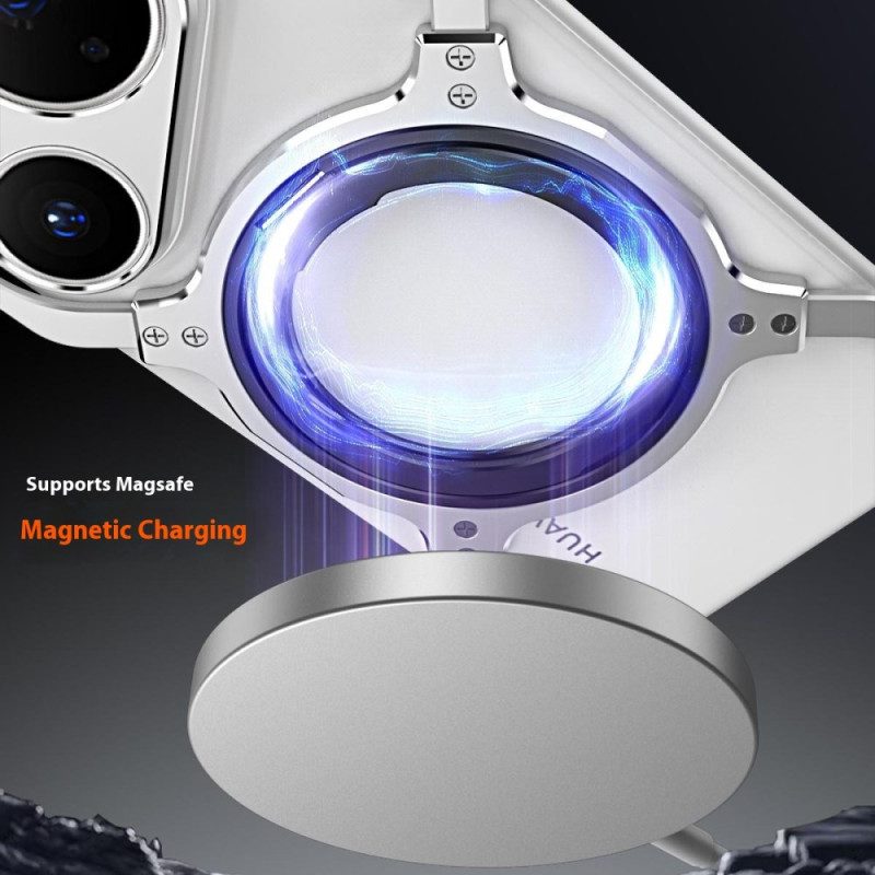 Hülle Huawei Pura 80 Pro Integrierte Halterung Und Magnetbefestigung