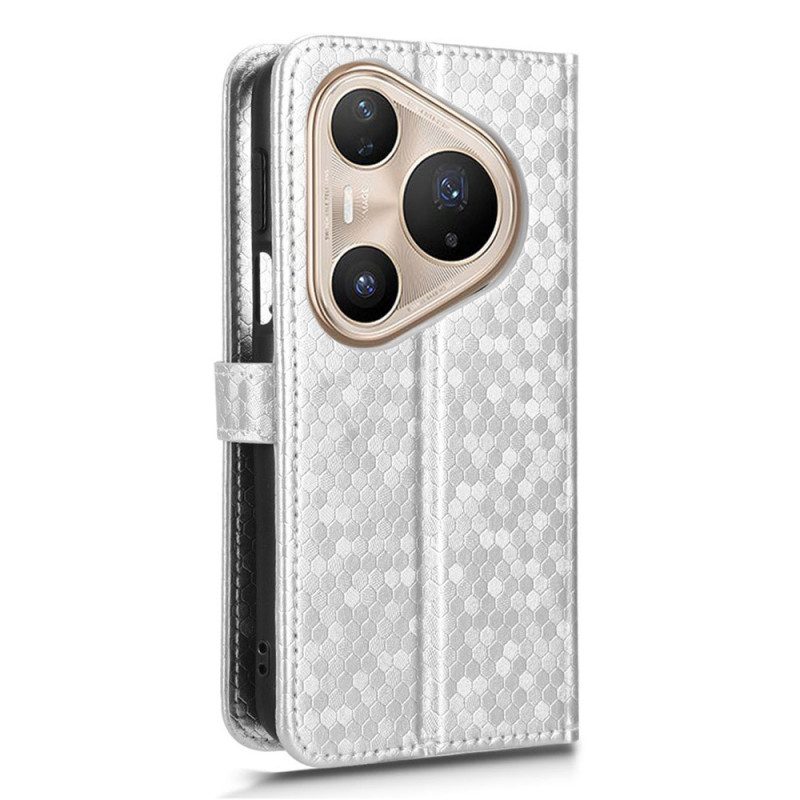 Lederhüllen Für Huawei Pura 80 Pro Glitzerpunkte