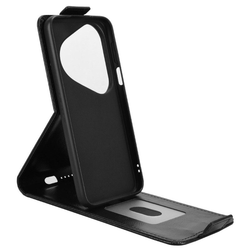 Lederhüllen Huawei Pura 80 Pro Vertikal Klappendesign