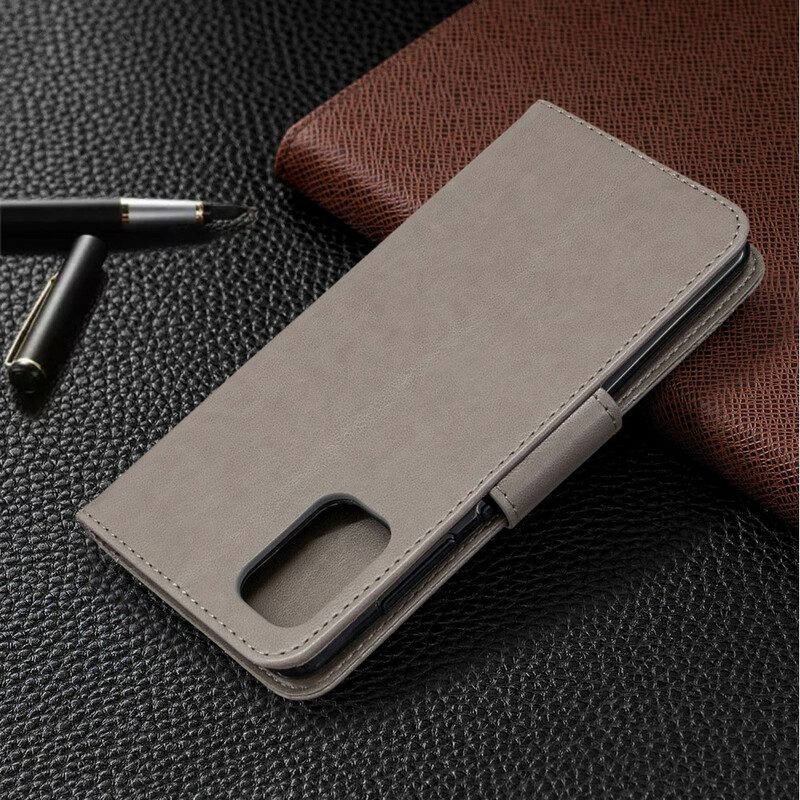 Flip Case Für Samsung Galaxy A41 Schmetterlinge Im Flug Mit Schlüsselband