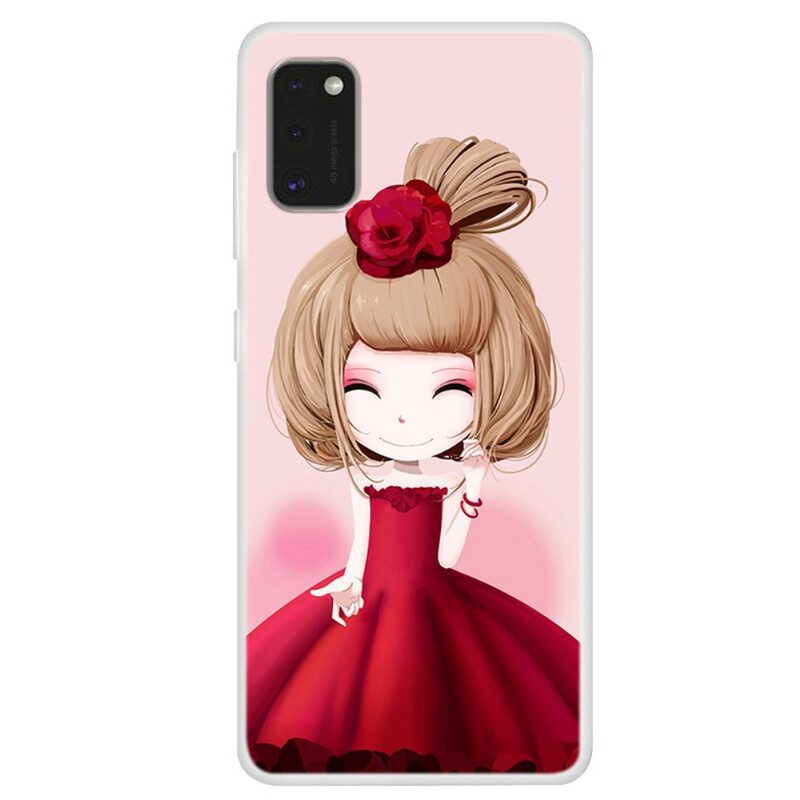 Handyhülle Für Samsung Galaxy A41 Manga-lady