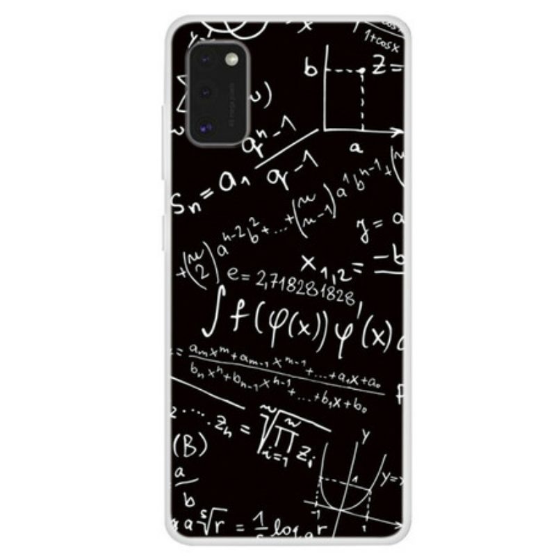 Hülle Für Samsung Galaxy A41 Mathematik