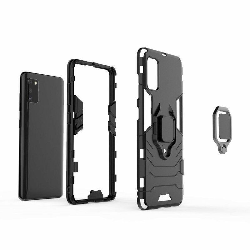 Hülle Für Samsung Galaxy A41 Ringresistent