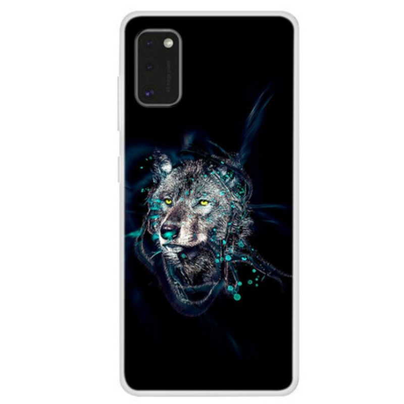 Hülle Für Samsung Galaxy A41 Wolf