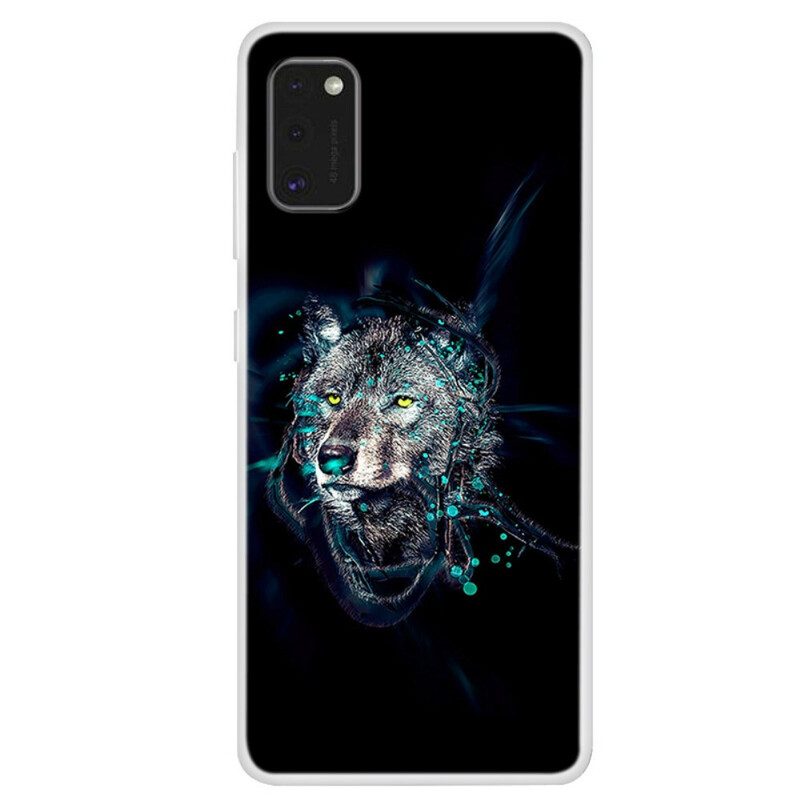 Hülle Für Samsung Galaxy A41 Wolf