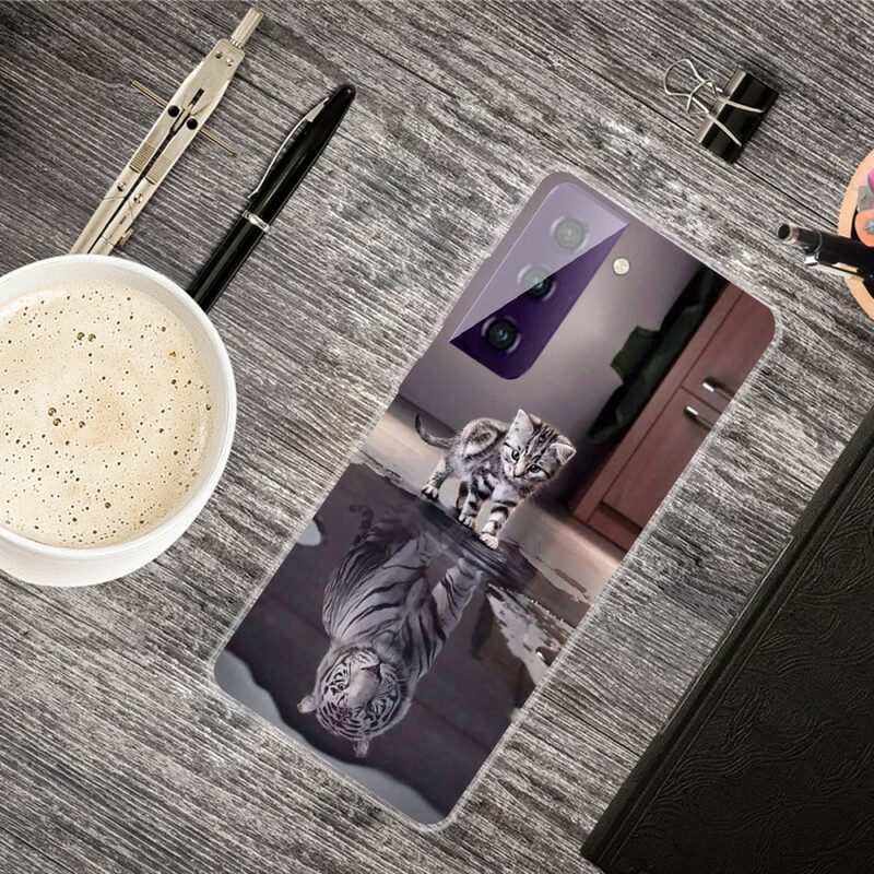 Hülle Für Samsung Galaxy S21 5G Ernst Der Tiger