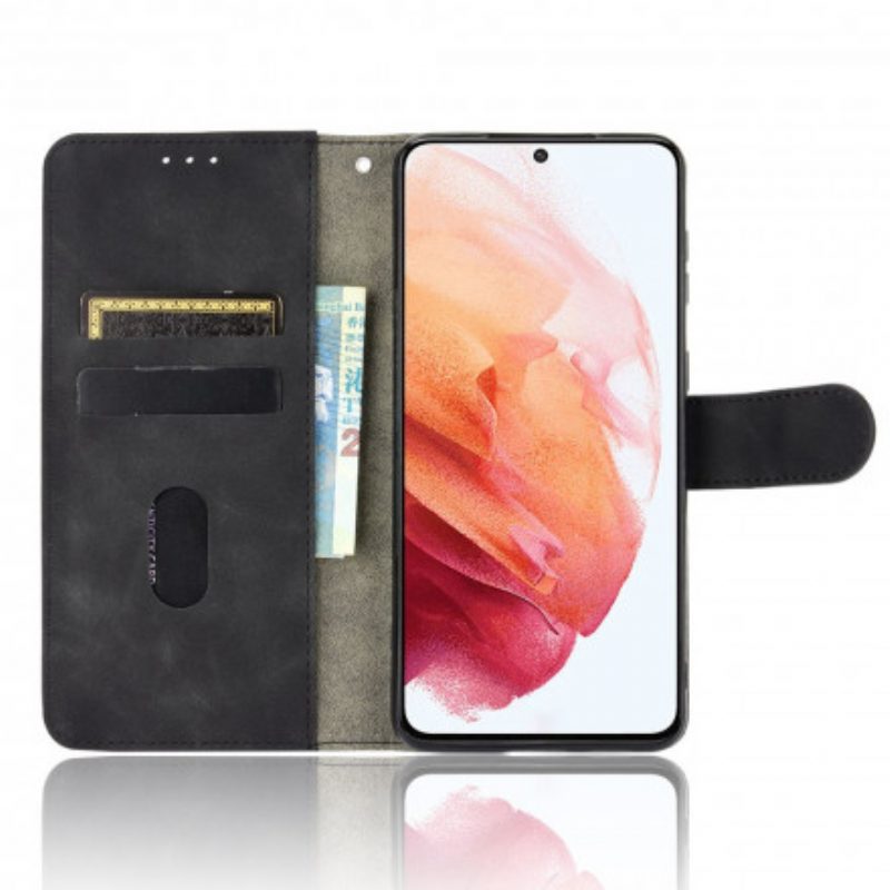 Lederhüllen Für Samsung Galaxy S21 5G Hautberührung