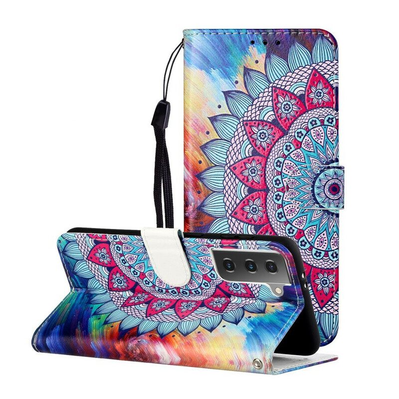 Lederhüllen Für Samsung Galaxy S21 5G König-mandala