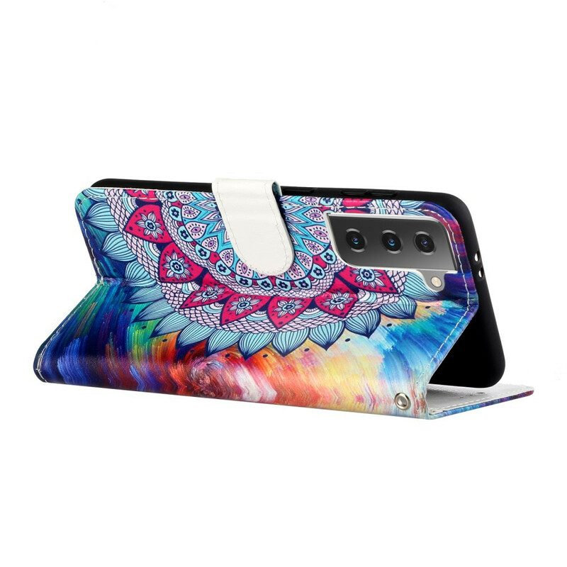 Lederhüllen Für Samsung Galaxy S21 5G König-mandala