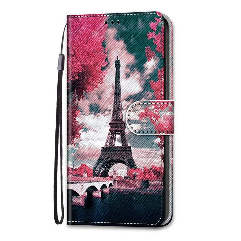 Lederhüllen Für Samsung Galaxy S21 5G Paris In Voller Blüte