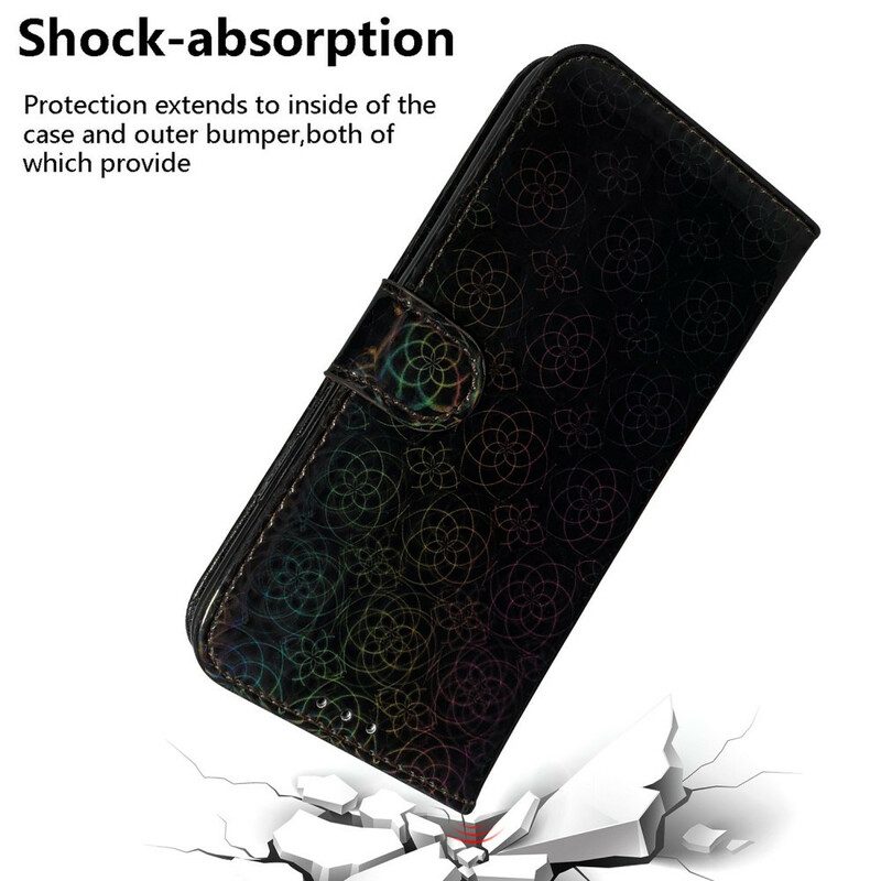 Lederhüllen Für Samsung Galaxy S21 5G Pure Farbe