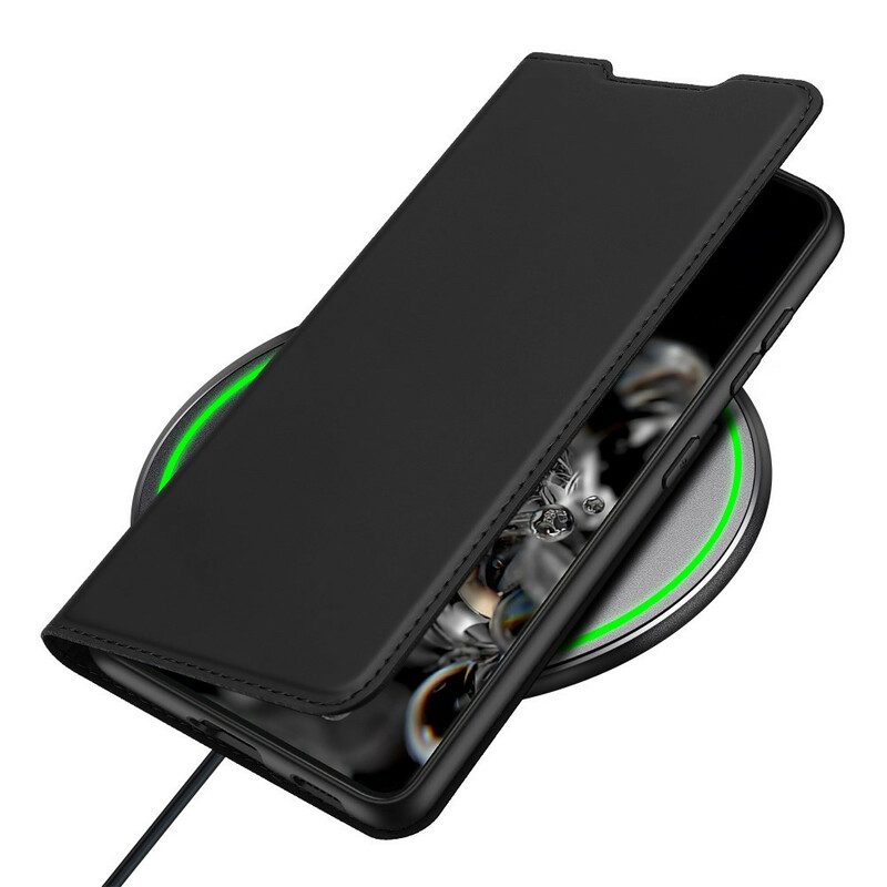 Schutzhülle Für Samsung Galaxy S21 5G Flip Case Skin Pro Dux Ducis