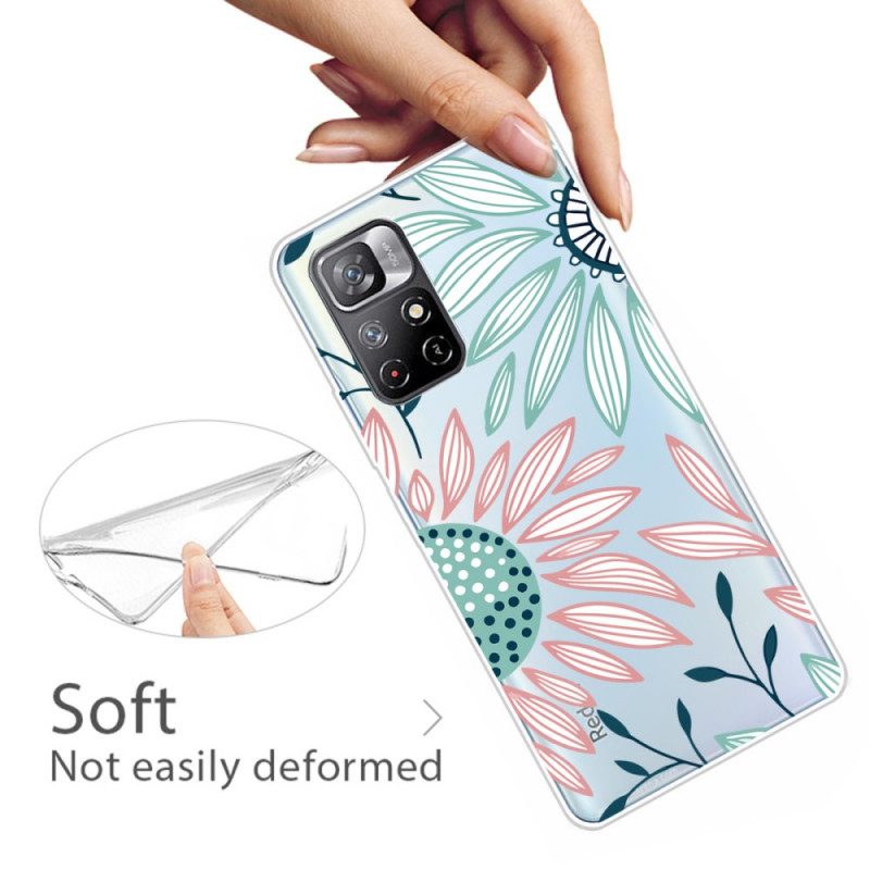 Hülle Für Poco M4 Pro 5G Reine Blume