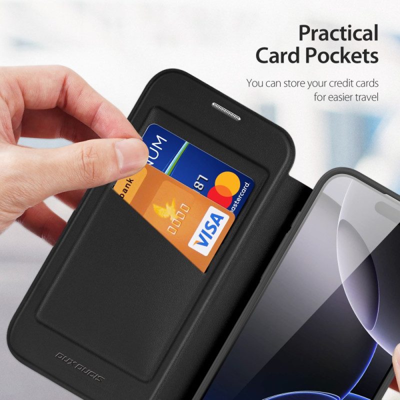 Flip Case iPhone 17 Pro Dux Ducis X Pro Series Skin