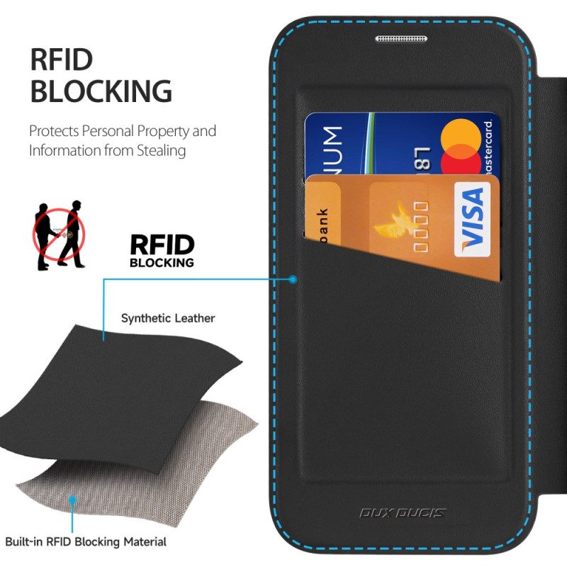 Flip Case iPhone 17 Pro Dux Ducis X Pro Series Skin