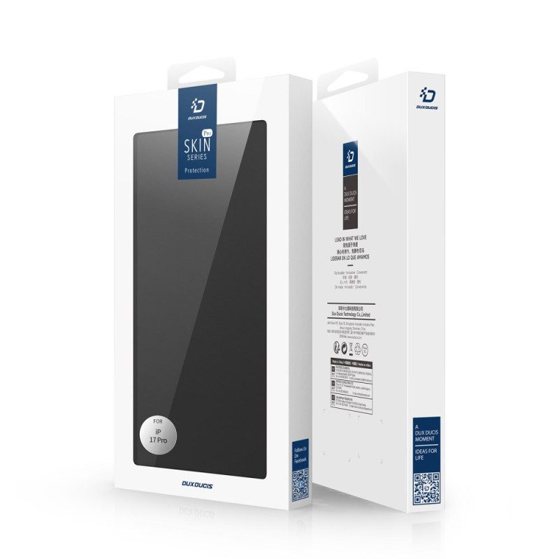 Flip Case iPhone 17 Pro Handyhülle Skin Pro Serie Dux Ducis